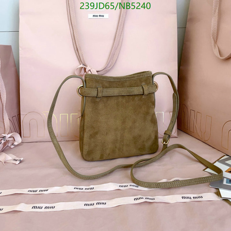 Miu Miu-Bag-Mirror Quality Code: NB5240 $: 239USD