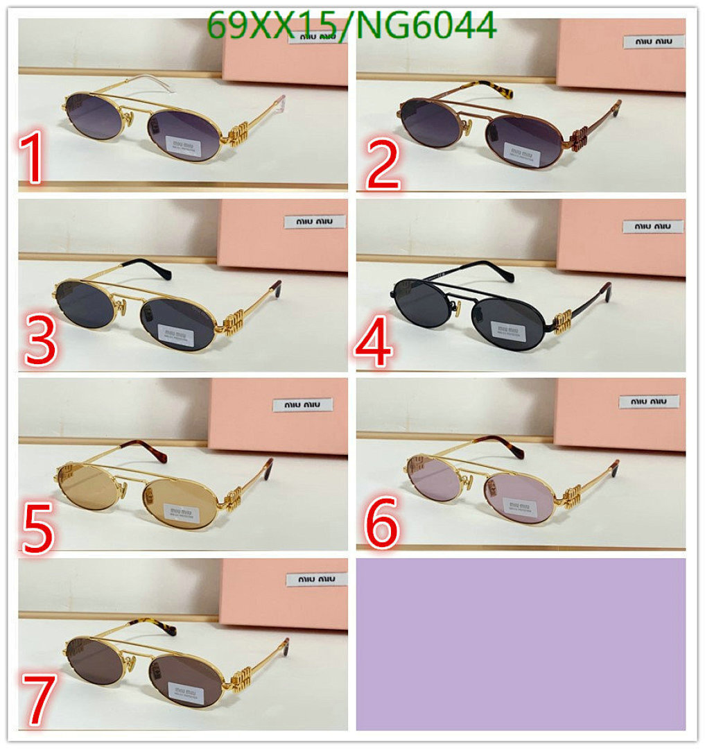 MiuMiu-Glasses Code: NG6044 $: 69USD