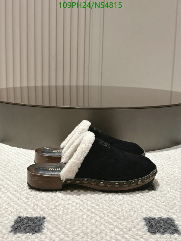 Miu Miu-Women Shoes Code: NS4815 $: 109USD