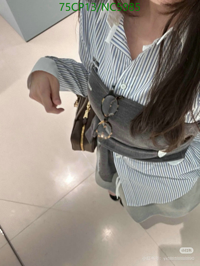 MIUMIU-Clothing Code: NC5985 $: 75USD