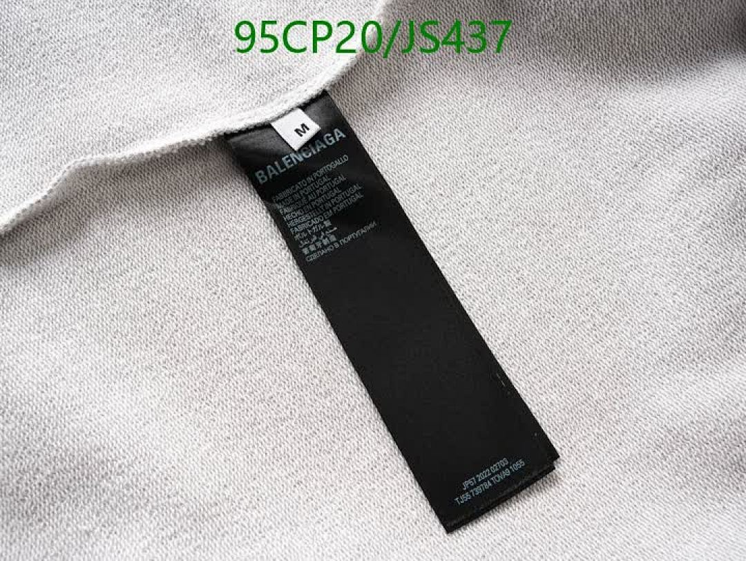 Balenciaga-Clothing Code: JS437 $: 95USD
