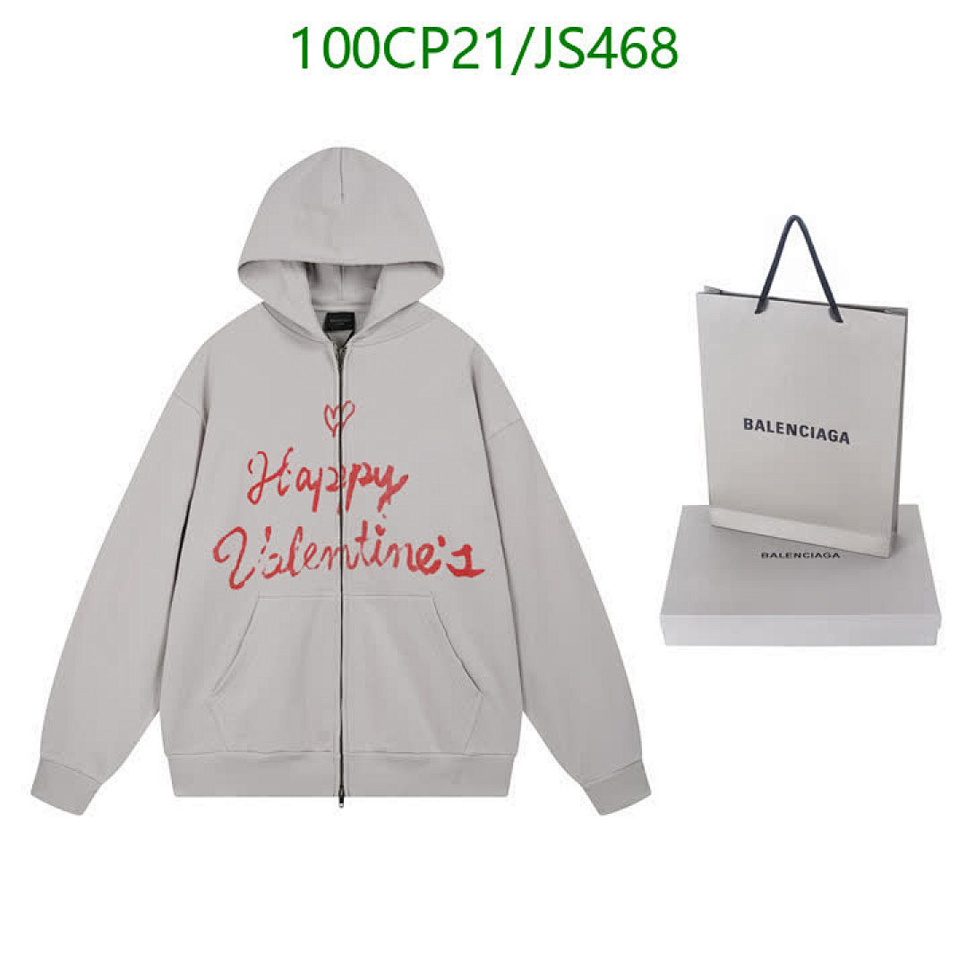 Balenciaga-Clothing Code: JS468 $: 100USD