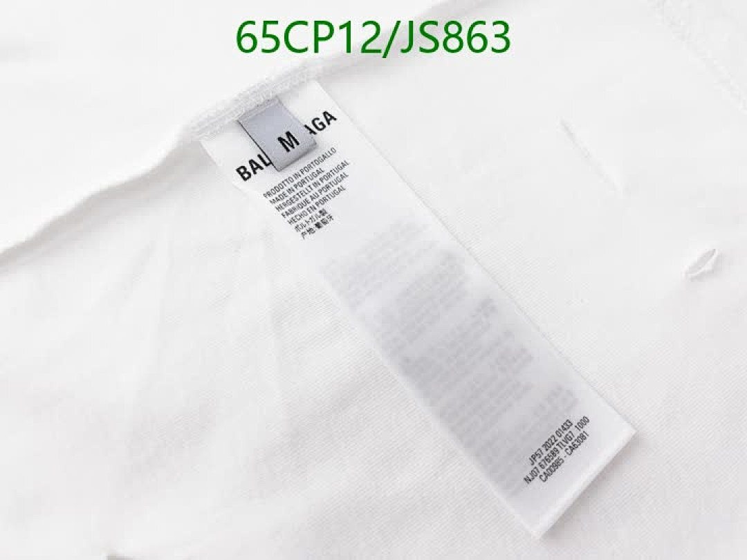 Balenciaga-Clothing Code: JS863 $: 65USD