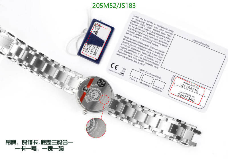 Longines-Watch-Mirror Quality Code: JS183 $: 205USD