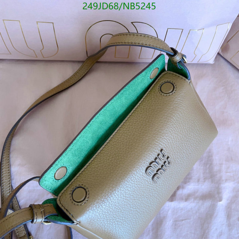 Miu Miu-Bag-Mirror Quality Code: NB5245 $: 249USD