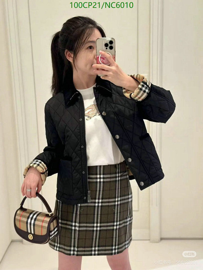 Burberry-Down jacket Women Code: NC6010 $: 100USD