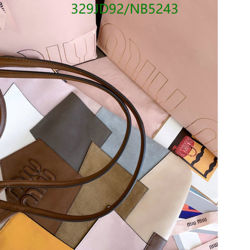 Miu Miu-Bag-Mirror Quality Code: NB5243 $: 329USD