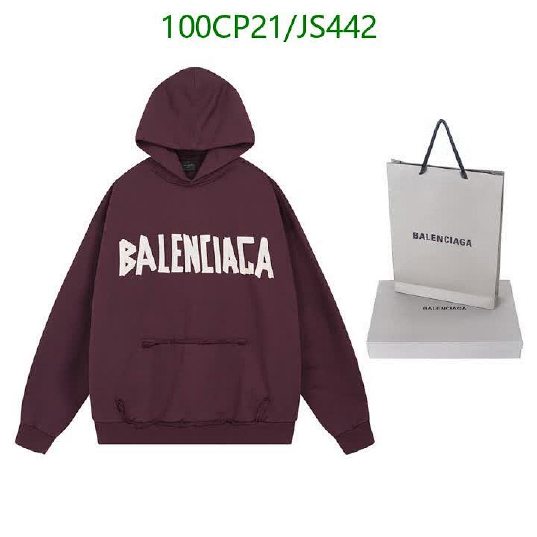 Balenciaga-Clothing Code: JS442 $: 100USD