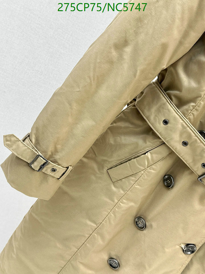 Burberry-Down jacket Women Code: NC5747 $: 275USD