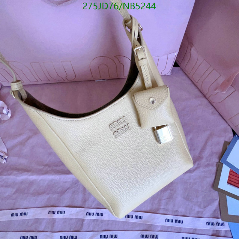 Miu Miu-Bag-Mirror Quality Code: NB5244 $: 275USD