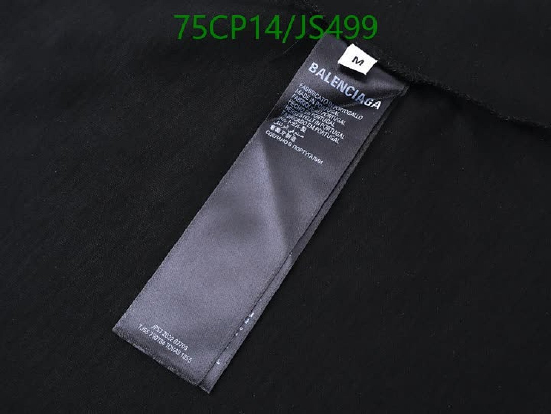 Balenciaga-Clothing Code: JS499 $: 75USD
