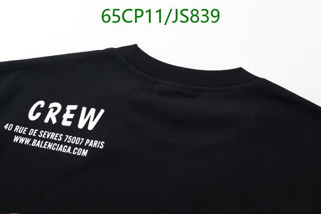 Balenciaga-Clothing Code: JS839 $: 65USD