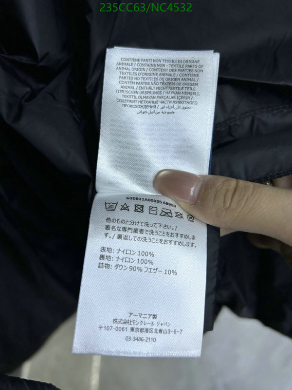 Moncler-Down jacket Men Code: NC4532 $: 235USD