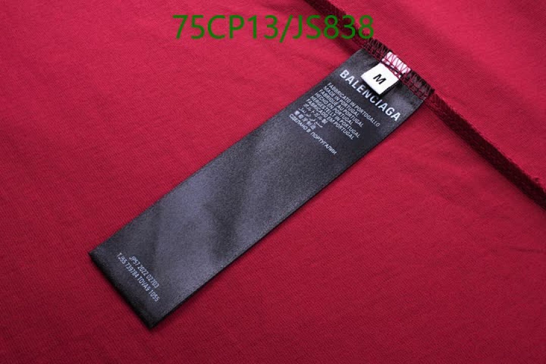 Balenciaga-Clothing Code: JS838 $: 75USD