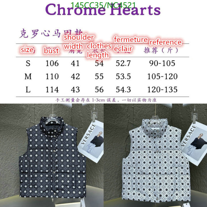 Chrome Hearts-Down jacket Women Code: NC4521 $: 145USD