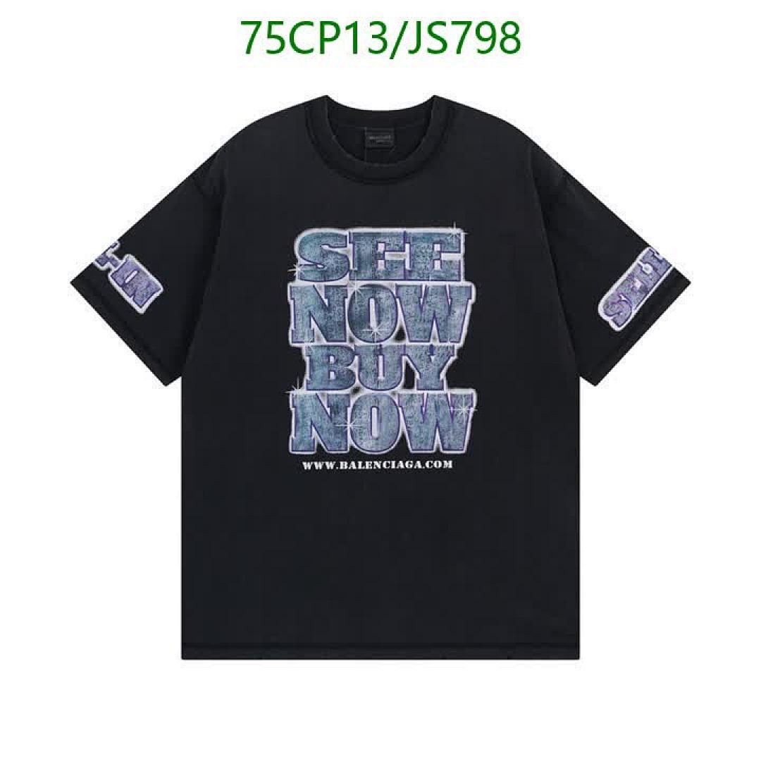 Balenciaga-Clothing Code: JS798 $: 75USD