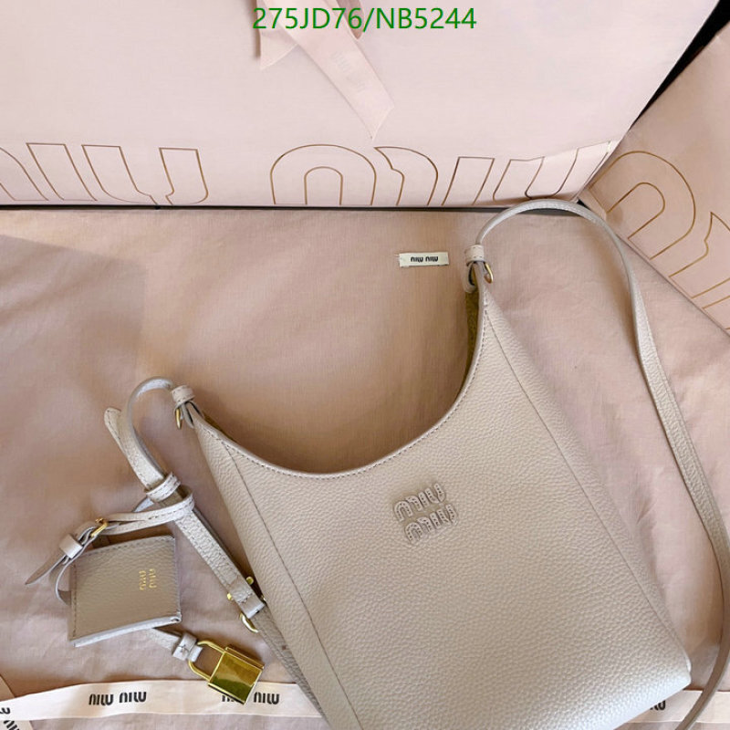 Miu Miu-Bag-Mirror Quality Code: NB5244 $: 275USD