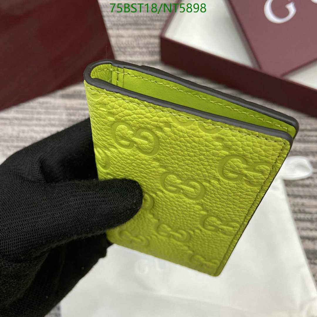 Gucci-Wallet Mirror Quality Code: NT5898 $: 75USD