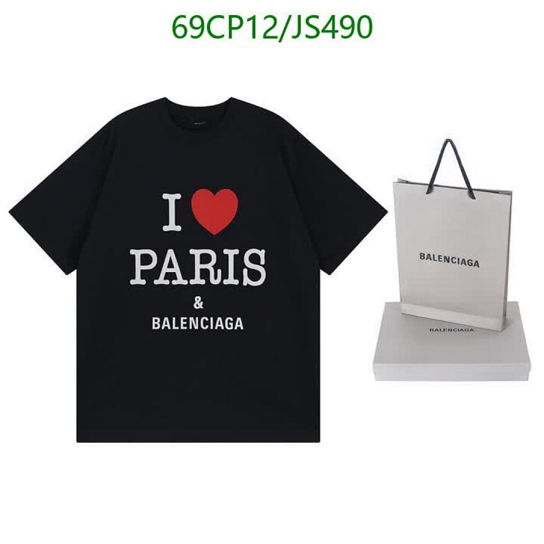 Balenciaga-Clothing Code: JS490 $: 69USD