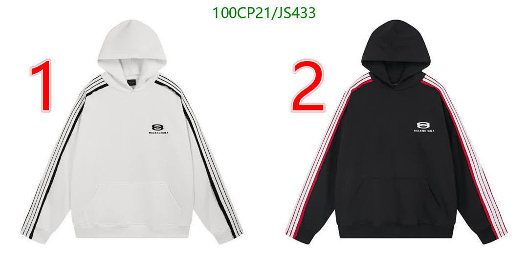 Balenciaga-Clothing Code: JS433 $: 100USD