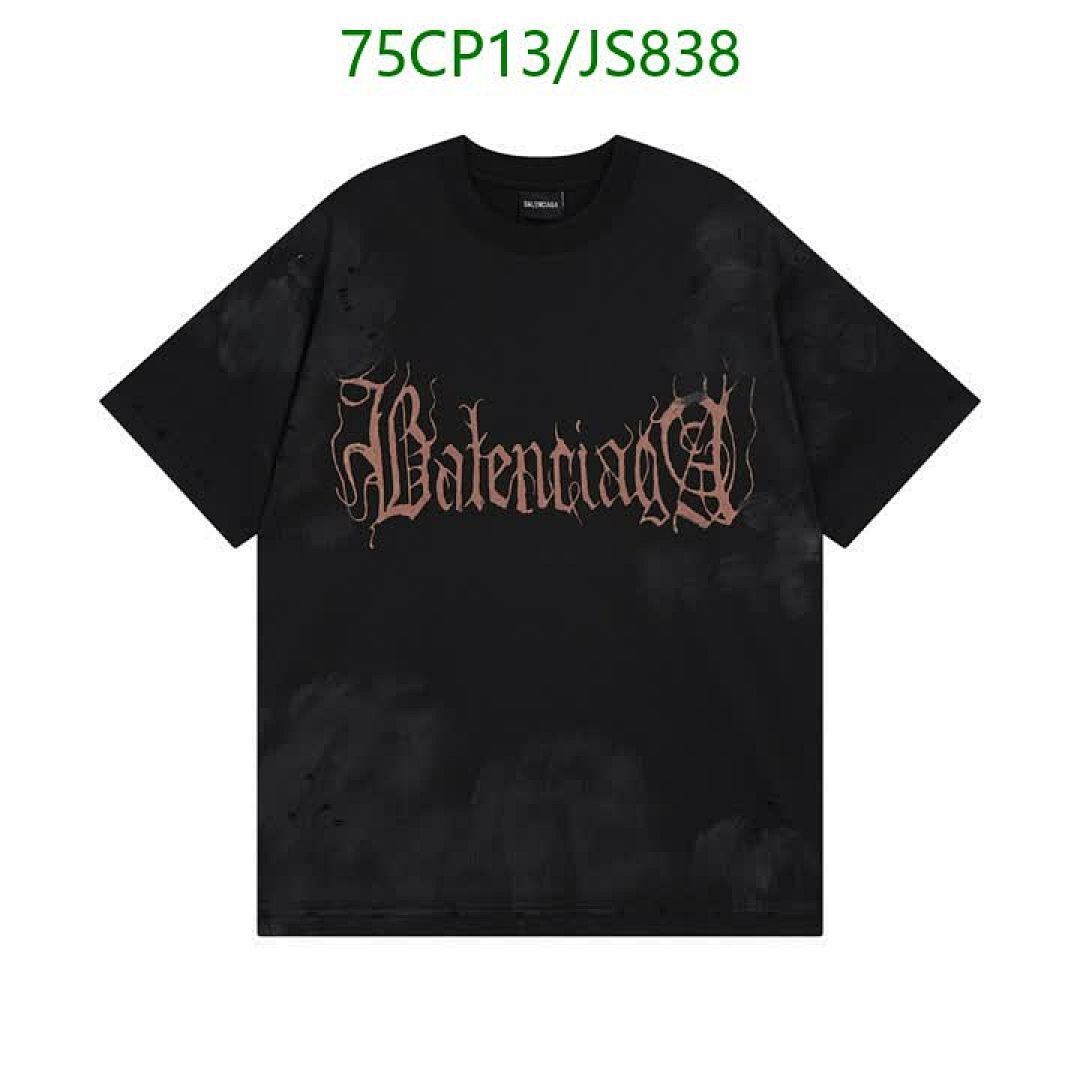 Balenciaga-Clothing Code: JS838 $: 75USD