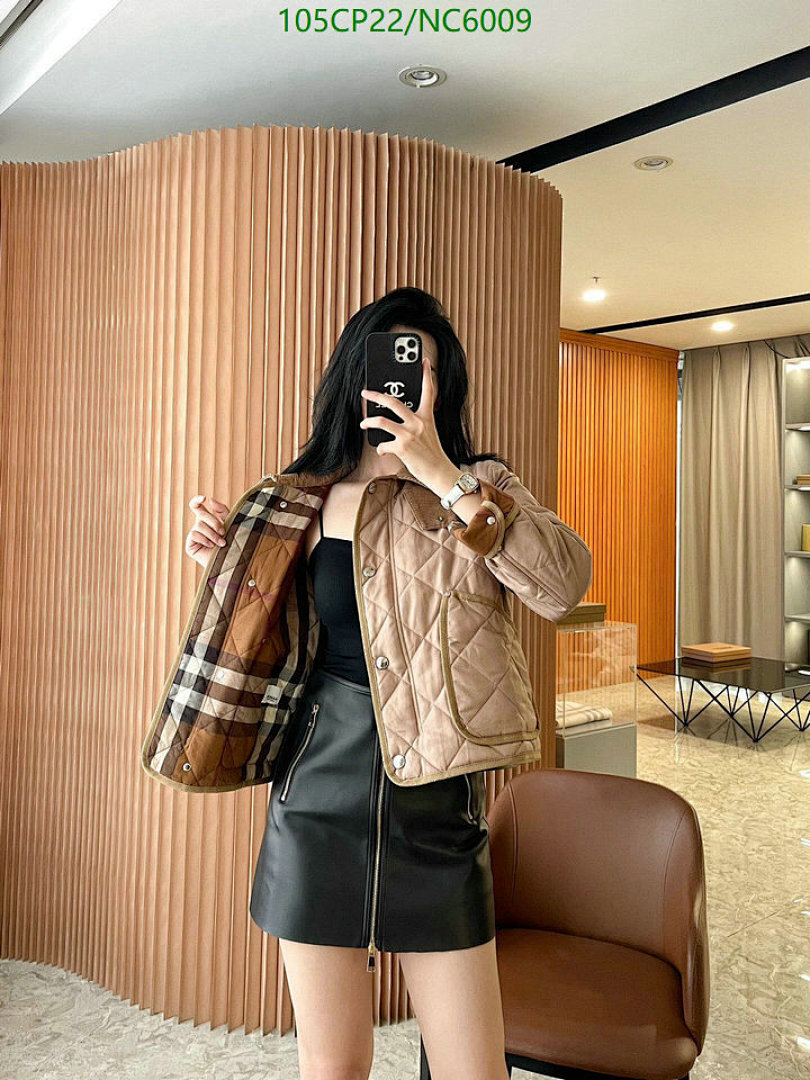 Burberry-Down jacket Women Code: NC6009 $: 105USD