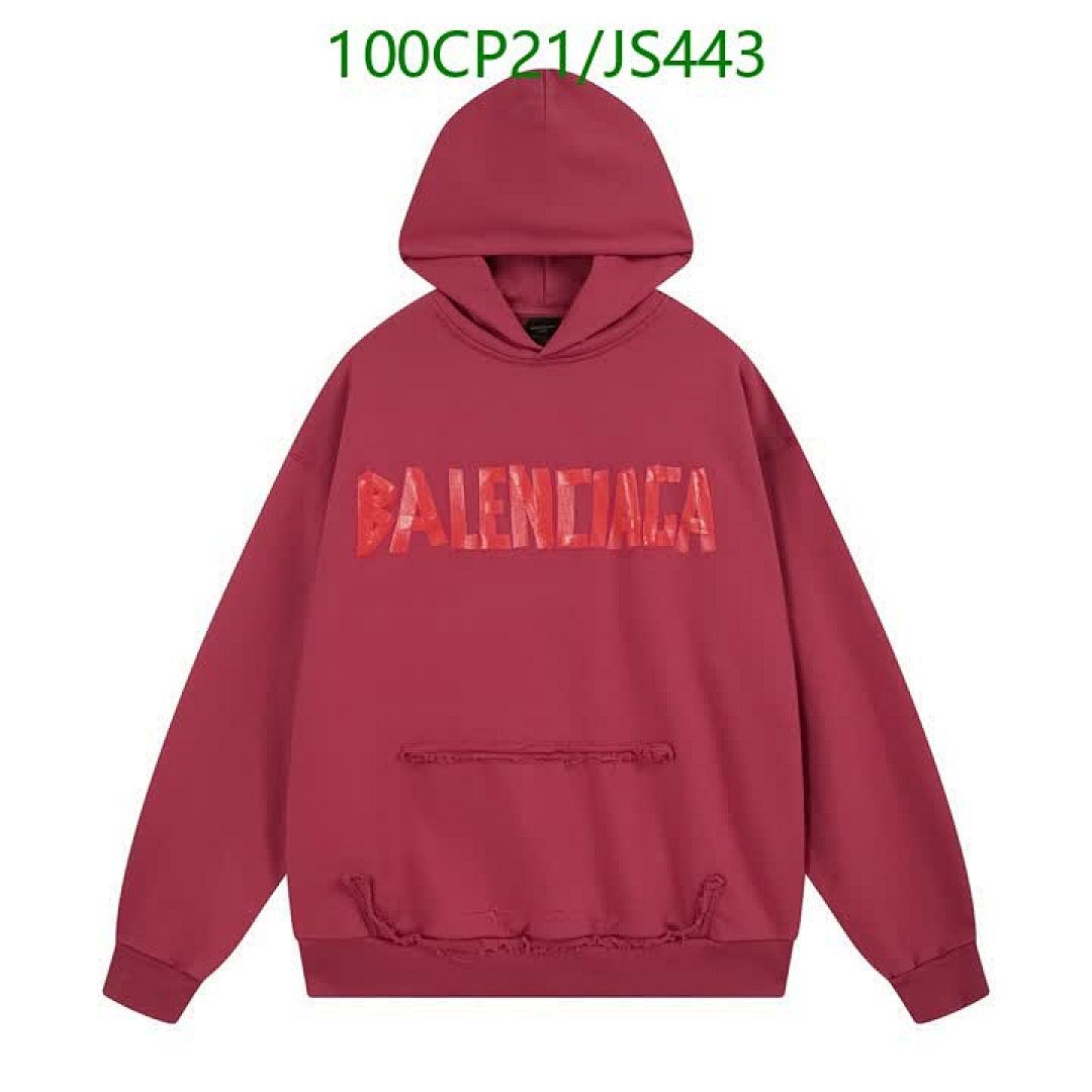 Balenciaga-Clothing Code: JS443 $: 100USD