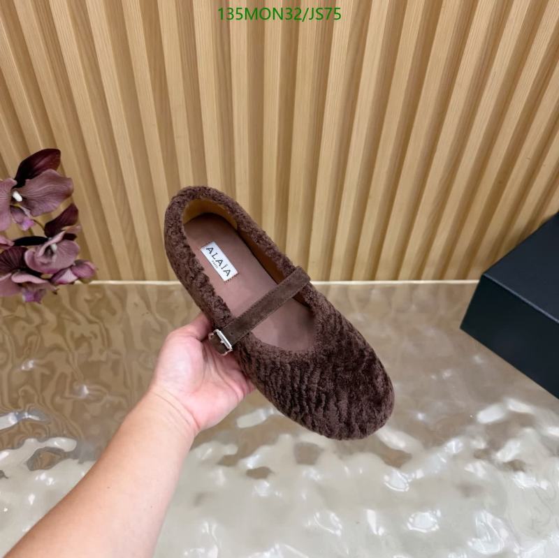 ALAIA-Women Shoes Code: JS75 $: 135USD