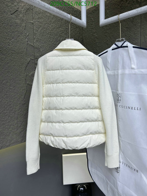 Brunello Cucinelli-Down jacket Women Code: NC5712 $: 209USD