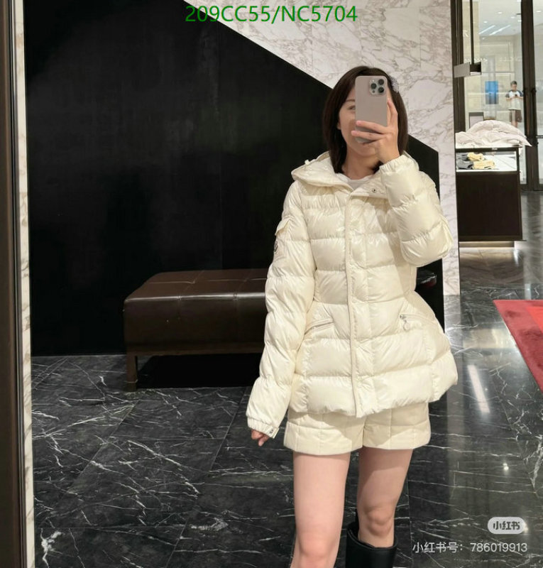 Moncler-Down jacket Women Code: NC5704 $: 209USD