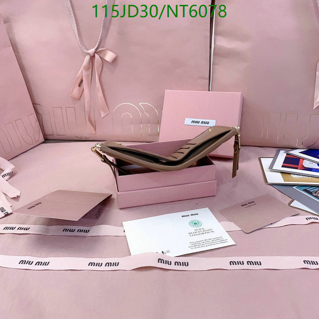 Miu Miu-Wallet Mirror Quality Code: NT6078 $: 115USD