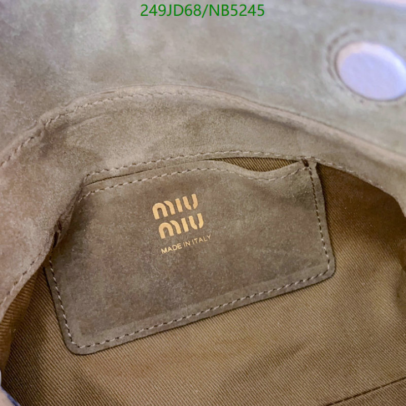Miu Miu-Bag-Mirror Quality Code: NB5245 $: 249USD