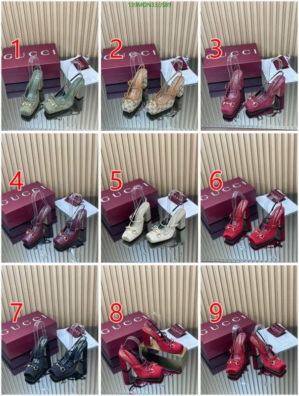 Gucci-Women Shoes Code: JS89 $: 139USD