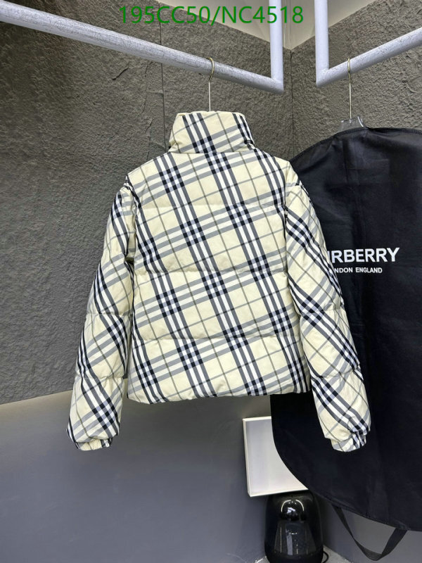 Burberry-Down jacket Women Code: NC4518 $: 195USD