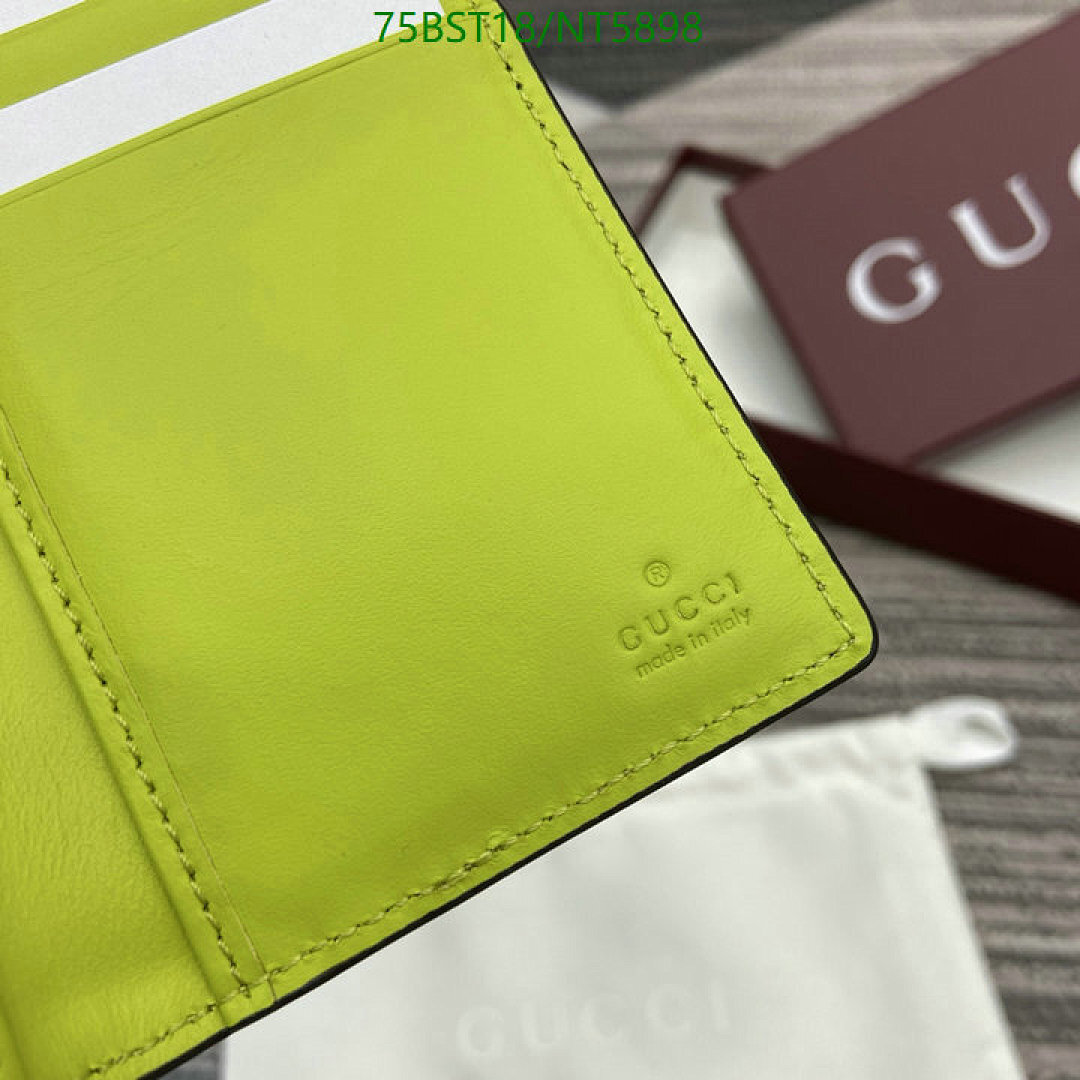 Gucci-Wallet Mirror Quality Code: NT5898 $: 75USD