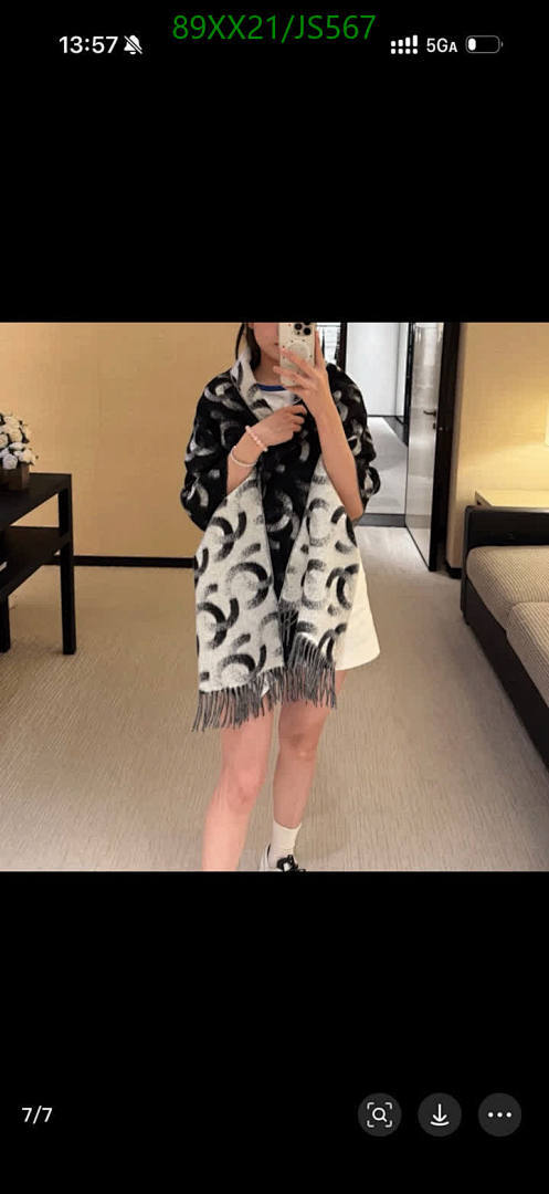 Chanel-Scarf Code: JS567 $: 89USD