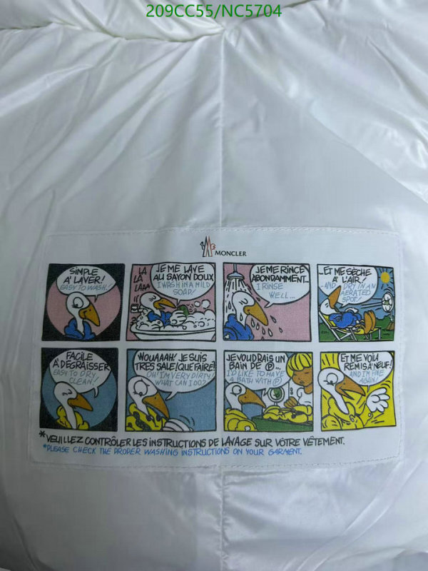 Moncler-Down jacket Women Code: NC5704 $: 209USD