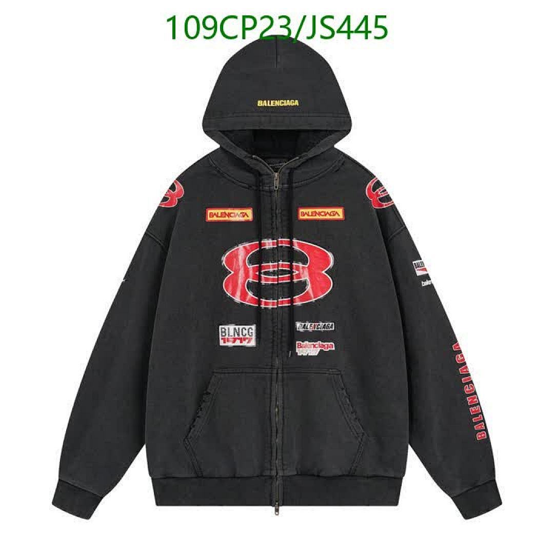 Balenciaga-Clothing Code: JS445 $: 109USD