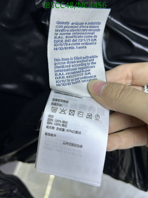 Moncler-Down jacket Women Code: NC4456 $: 185USD