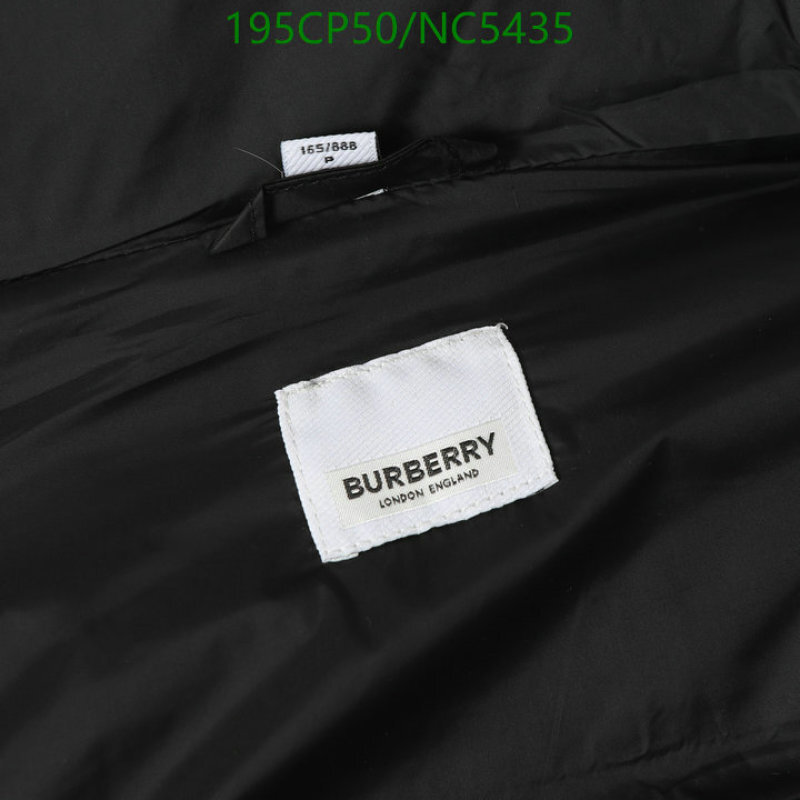Burberry-Down jacket Men Code: NC5435 $: 195USD