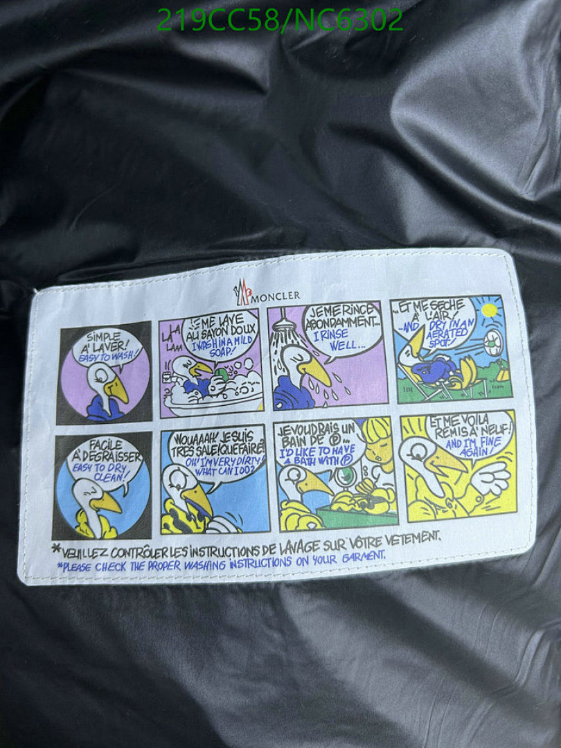 Moncler-Down jacket Women Code: NC6302 $: 219USD