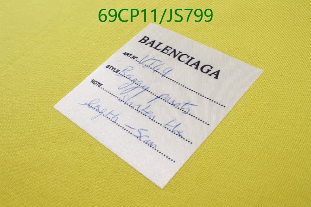 Balenciaga-Clothing Code: JS799 $: 69USD