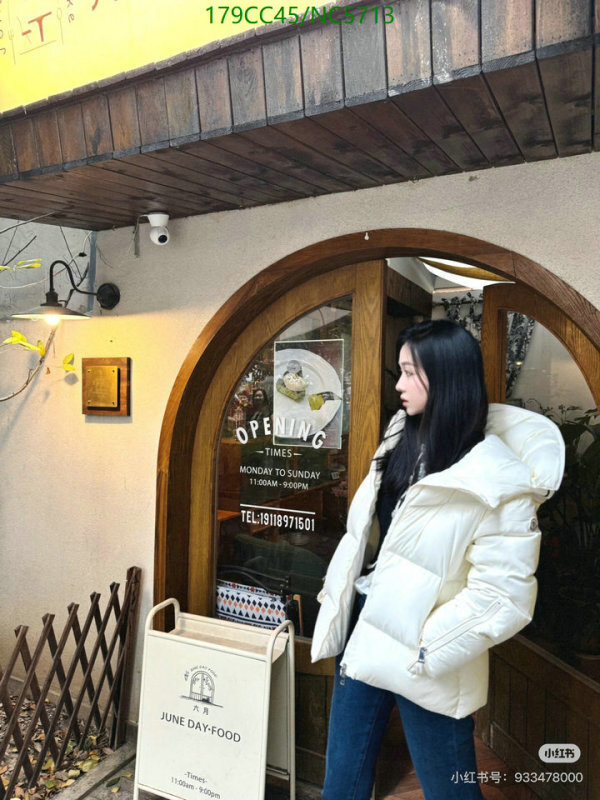 Moncler-Down jacket Women Code: NC5713 $: 179USD
