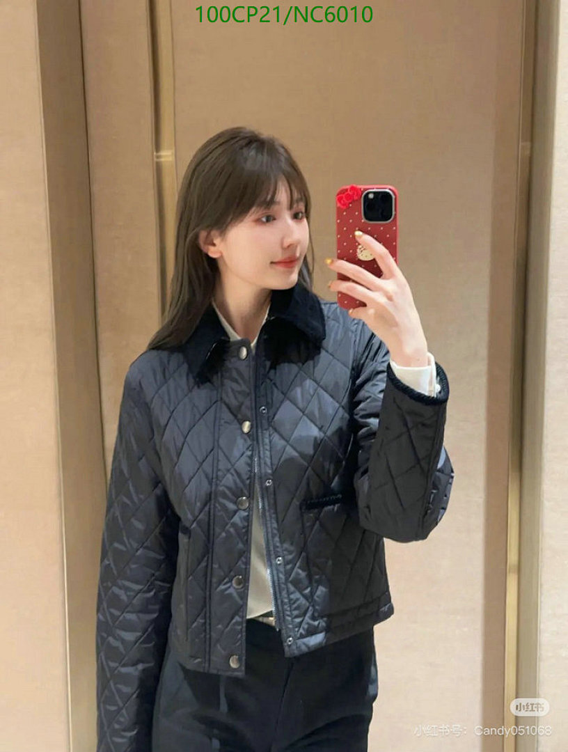Burberry-Down jacket Women Code: NC6010 $: 100USD