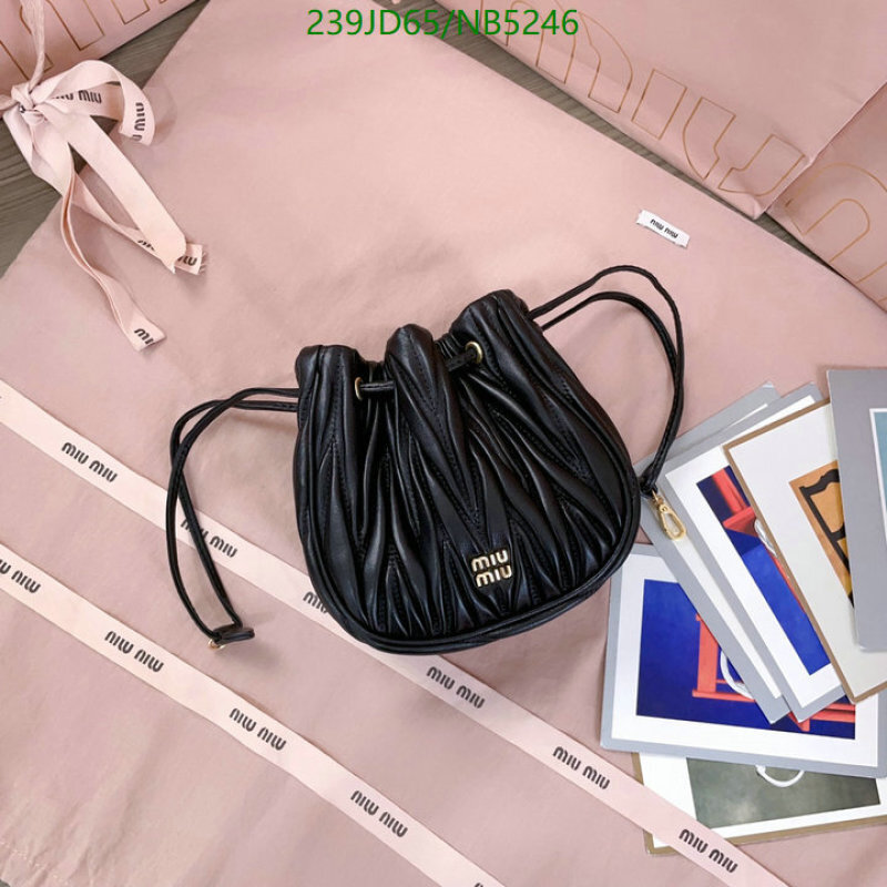 Miu Miu-Bag-Mirror Quality Code: NB5246 $: 239USD