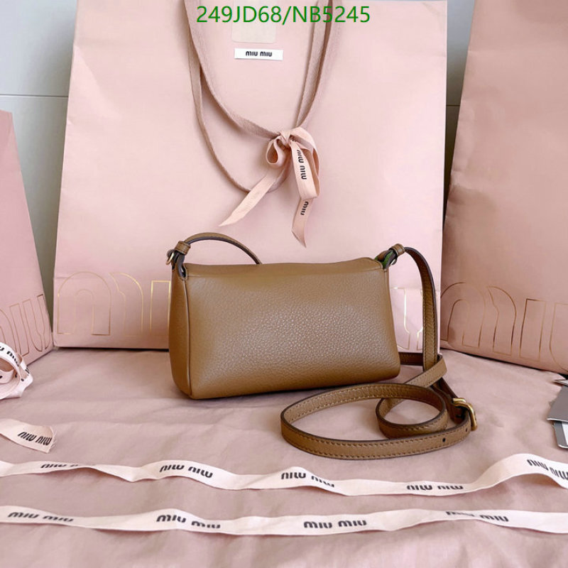 Miu Miu-Bag-Mirror Quality Code: NB5245 $: 249USD