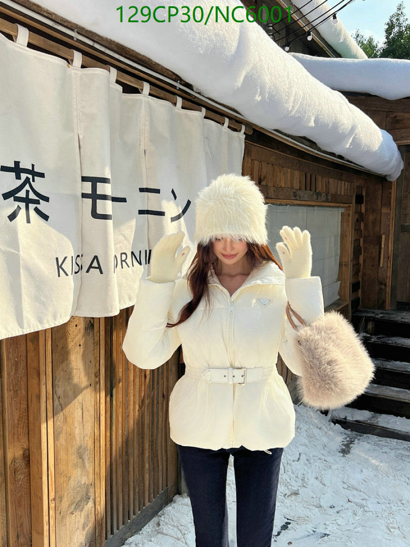 Prada-Down jacket Women Code: NC6001 $: 129USD