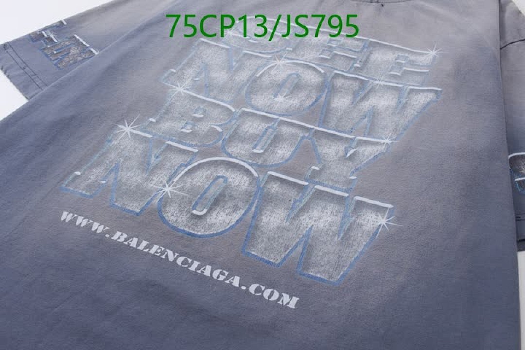 Balenciaga-Clothing Code: JS795 $: 75USD