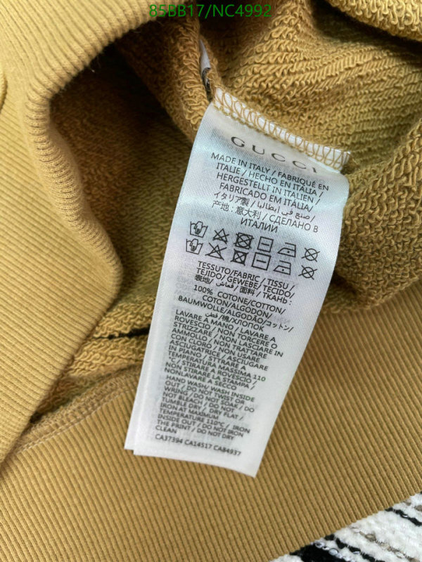 Gucci-Clothing Code: NC4992 $: 85USD