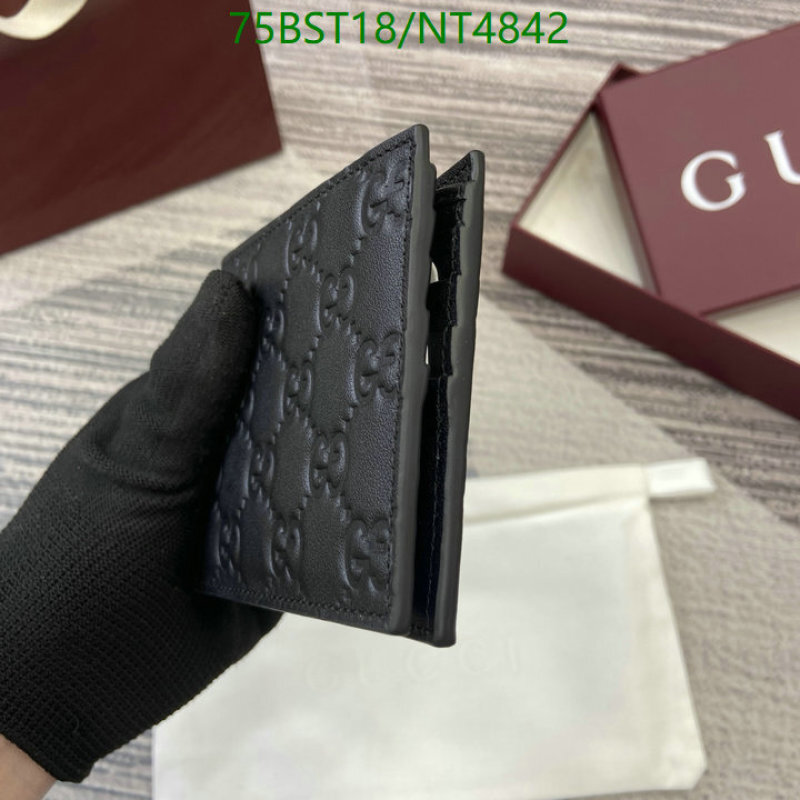 Gucci-Wallet Mirror Quality Code: NT4842 $: 75USD